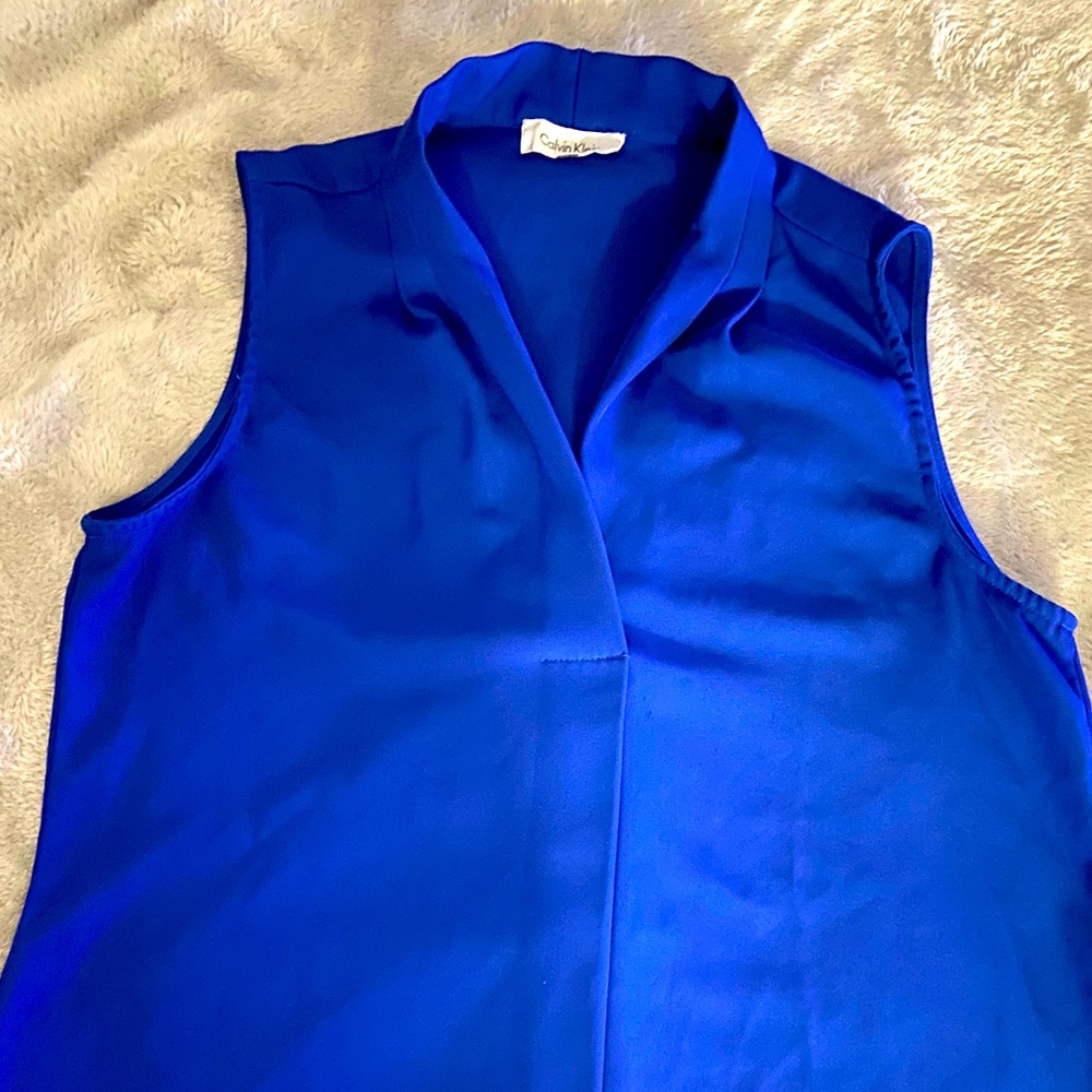 Brilliant Blue Blouse